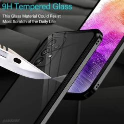 Samsung Galaxy A53 5G - 360° Glas Hülle mit Rundumschutz