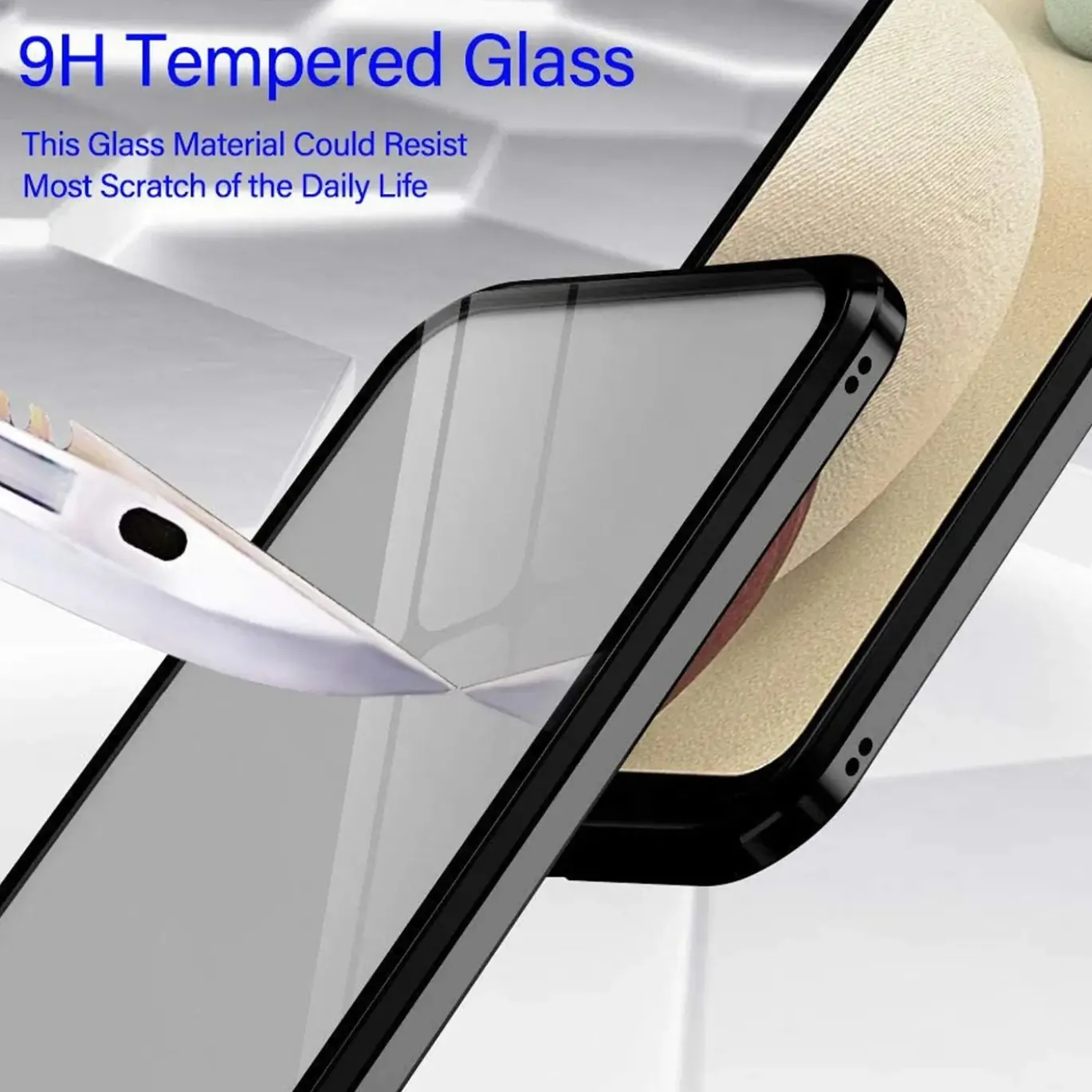 Samsung Galaxy A22 5G - 360° Glas Hülle mit Rundumschutz