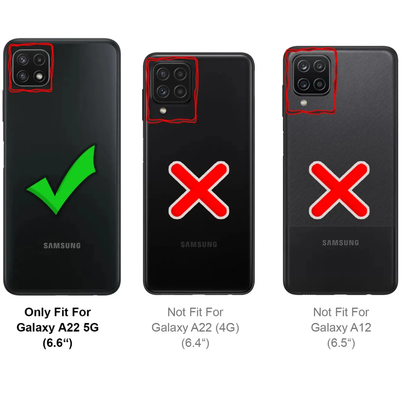 Samsung Galaxy A22 5G - 360° Glas Hülle mit Rundumschutz