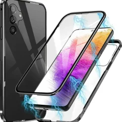 Samsung Galaxy A34 5G - 360° Glas Hülle mit Rundumschutz