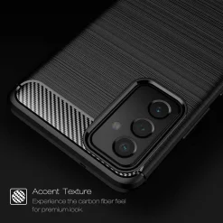 Samsung Galaxy A13 5G / A04s - Carbon Case Hülle, stoßfest