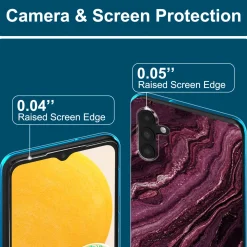 Samsung Galaxy A13 5G / A04s - Marmor & Sand Design Hülle
