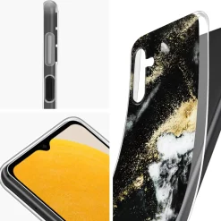 Samsung Galaxy A13 5G / A04s - Marmor & Sand Design Hülle