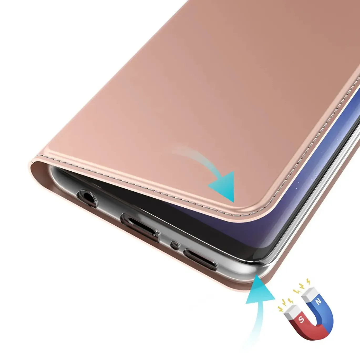 Samsung Galaxy A35 5G - Booklet Case mit Magnetverschluss