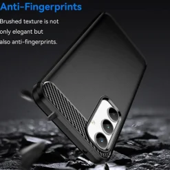 Samsung Galaxy A35 5G - Carbon Case Hülle, stoßfest