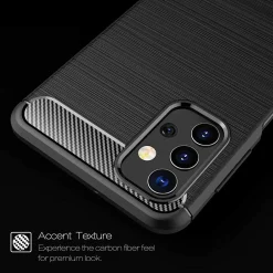 Samsung Galaxy A32 5G - Carbon Case Hülle, stoßfest