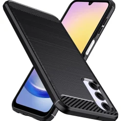 Samsung Galaxy A25 5G - Carbon Case Hülle, stoßfest