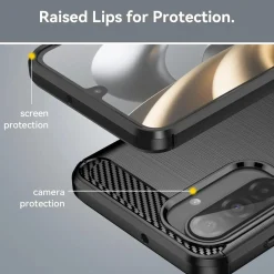 Samsung Galaxy A17 5G - Carbon Case Hülle, stoßfest