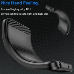 Samsung Galaxy A36 5G - Carbon Case Hülle, stoßfest