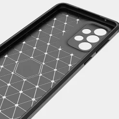Samsung Galaxy A53 5G - Carbon Case Hülle, stoßfest