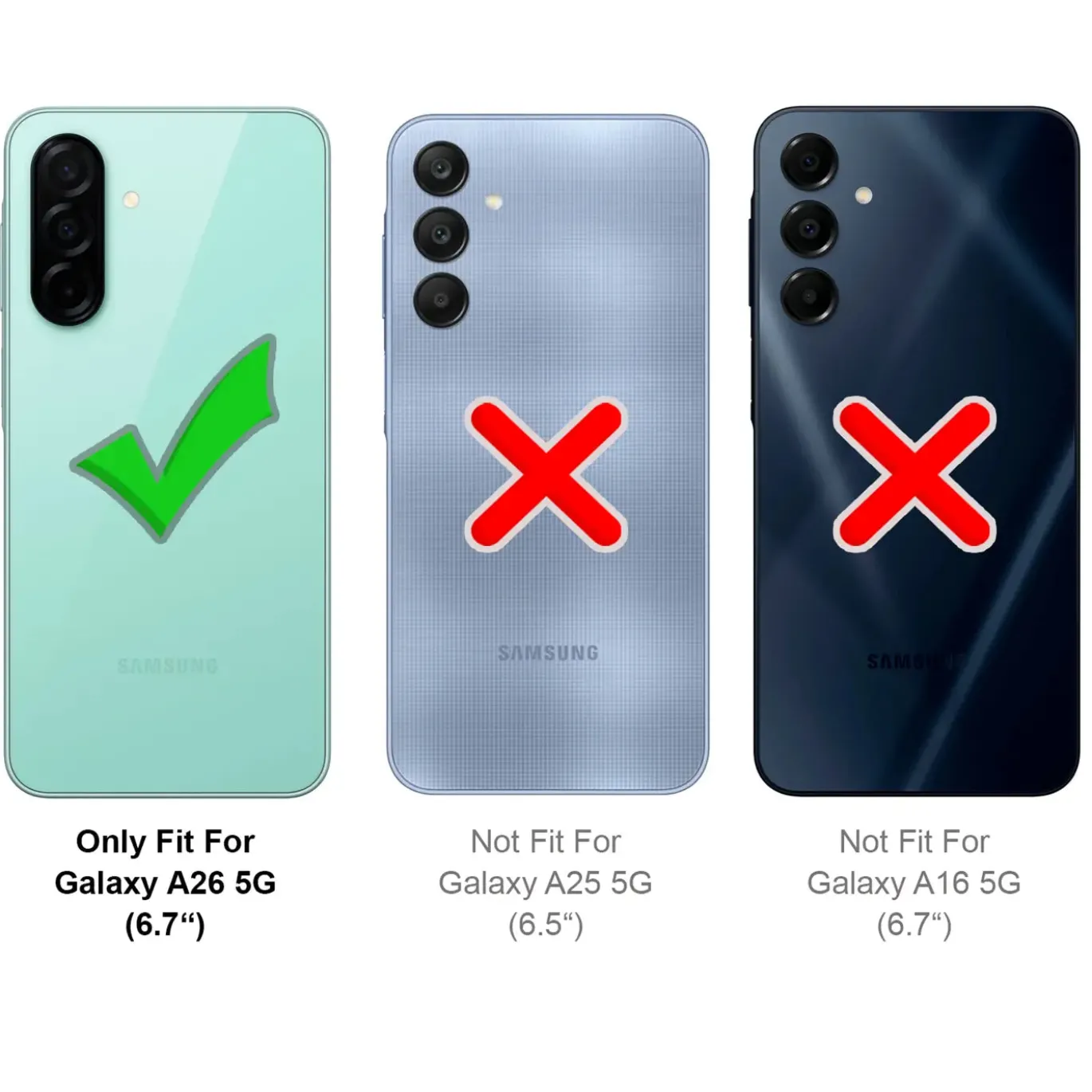 Samsung Galaxy A26 5G - Elegante Hülle stoßfest & stylisch