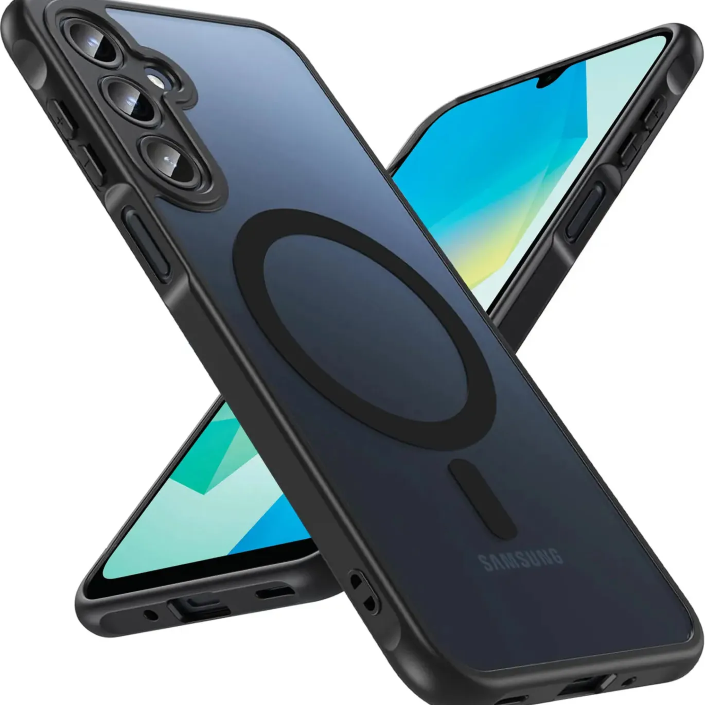 Samsung Galaxy A16 5G - Farbige MagSafe Hülle mit Kameraschutz