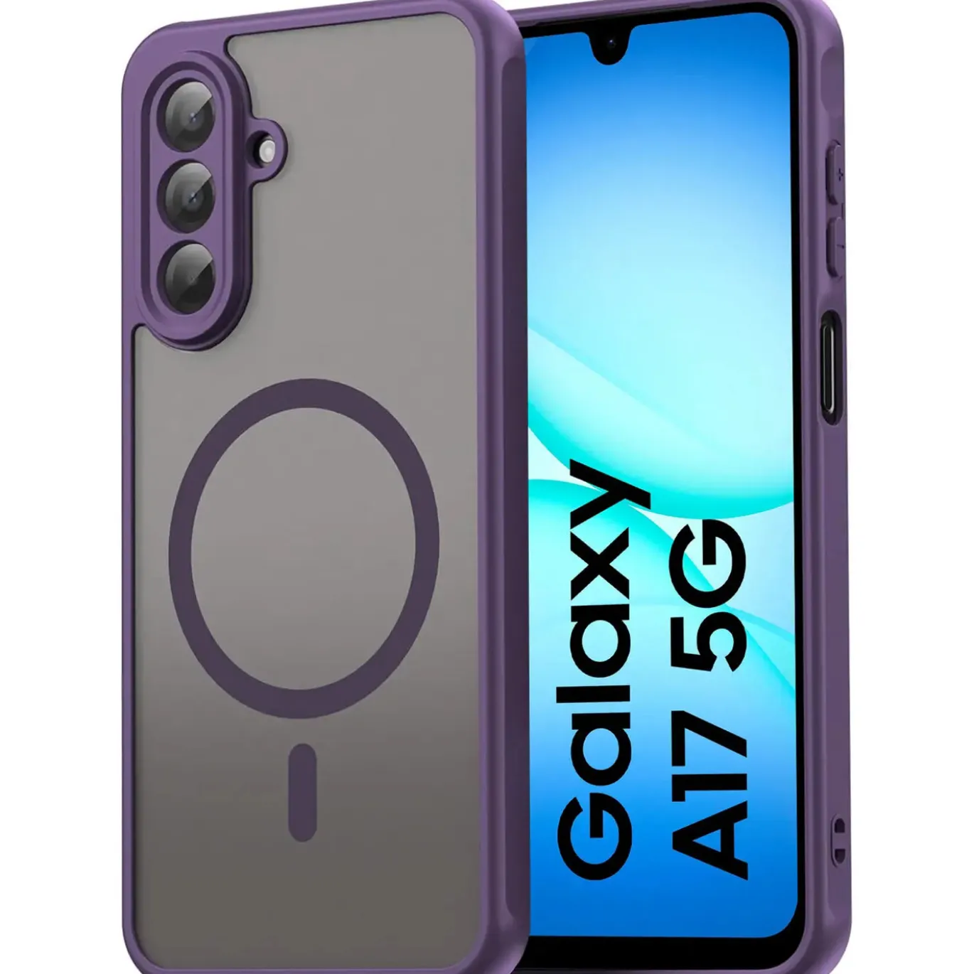 Samsung Galaxy A17 5G - Farbige MagSafe Hülle mit Kameraschutz