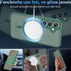 Samsung Galaxy A56 5G - Farbige MagSafe Hülle mit Kameraschutz