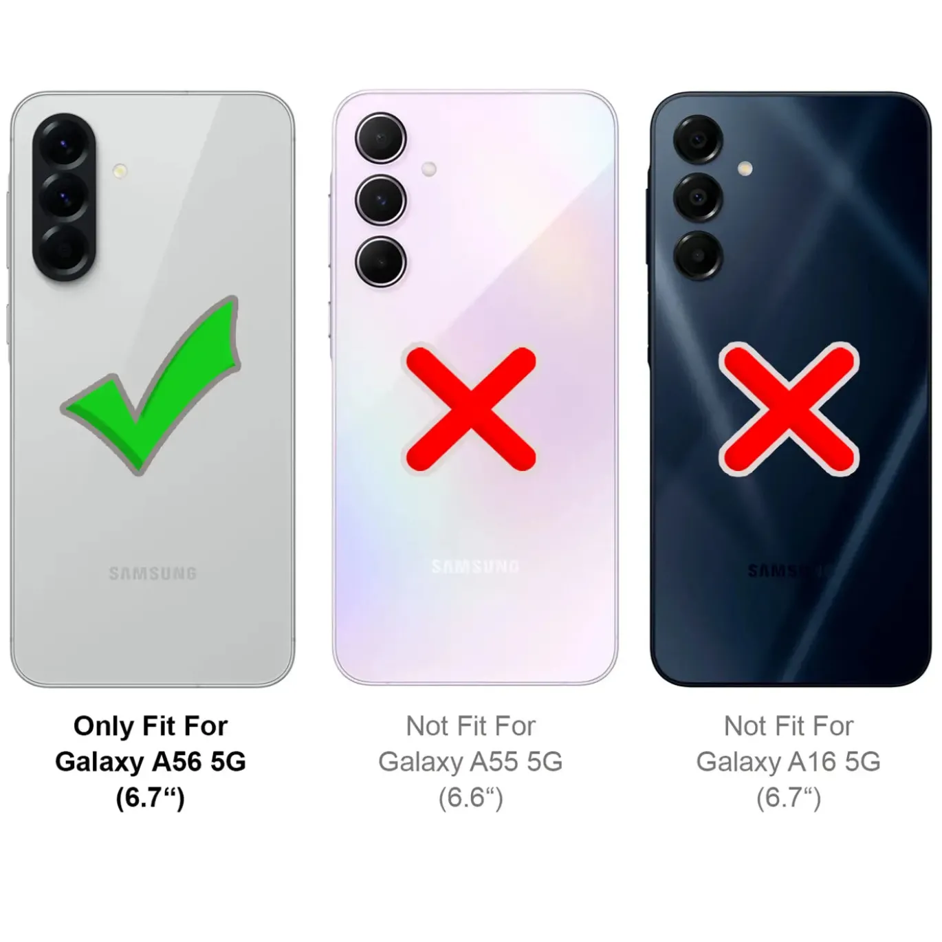 Samsung Galaxy A56 5G - Farbige MagSafe Hülle mit Kameraschutz