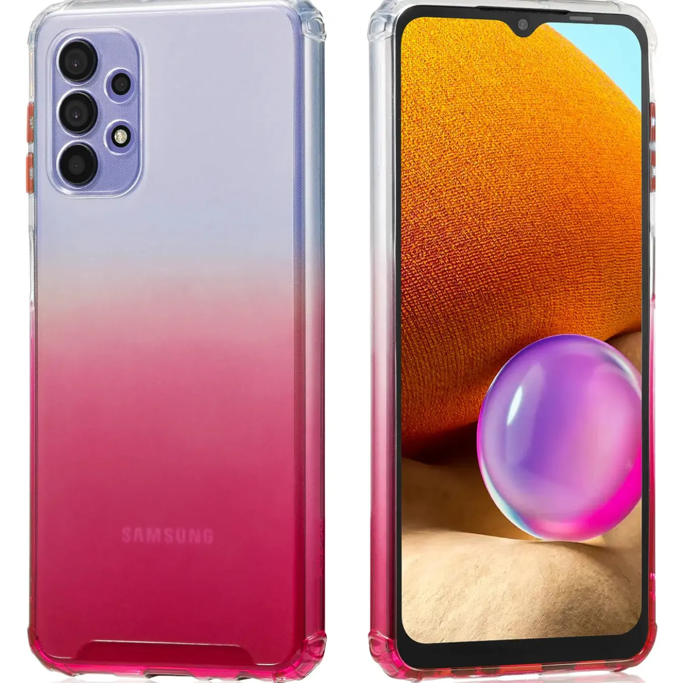 Samsung Galaxy A32 5G - Farbverlauf Hülle ultra dünn