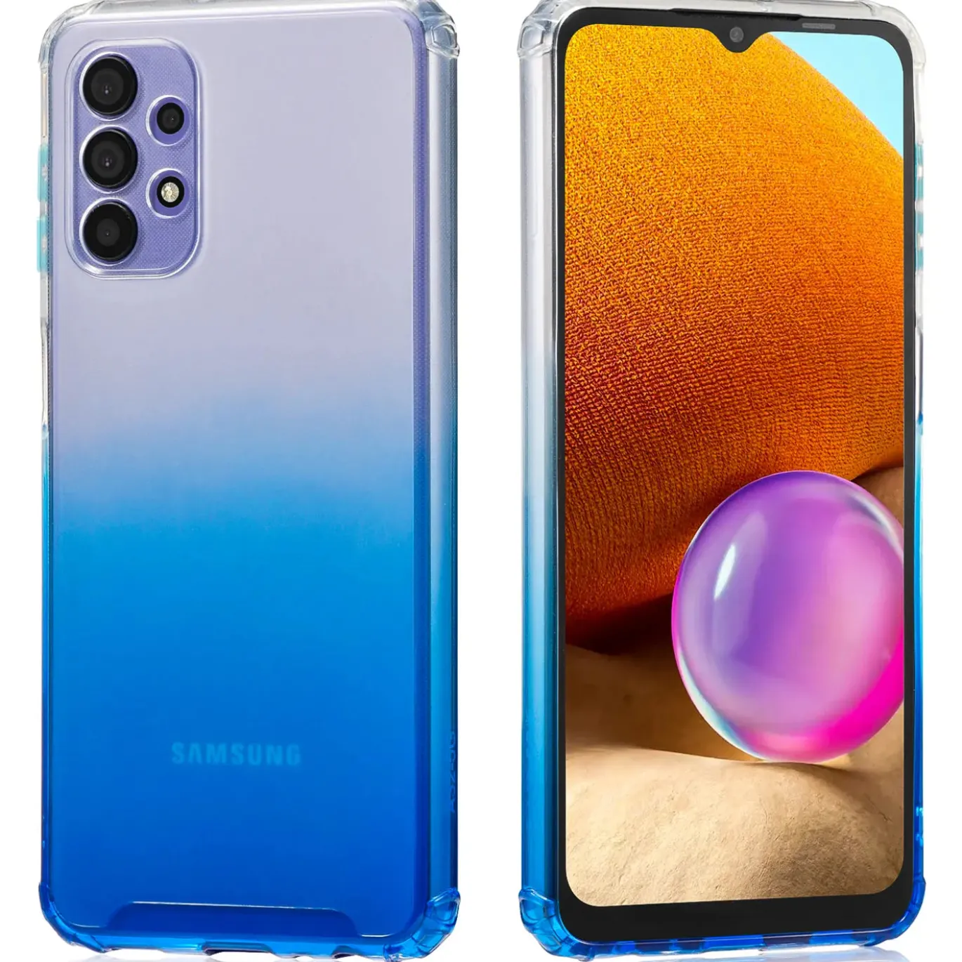 Samsung Galaxy A32 5G - Farbverlauf Hülle ultra dünn