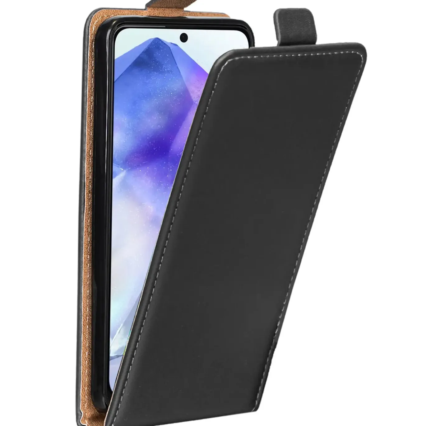 Samsung Galaxy A55 5G - Flip Hülle, horizontal klappbar