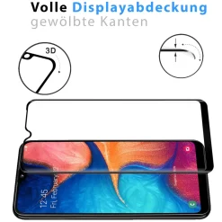 Samsung Galaxy A32 5G - Fullscreen 9H Panzerglas Displayglas