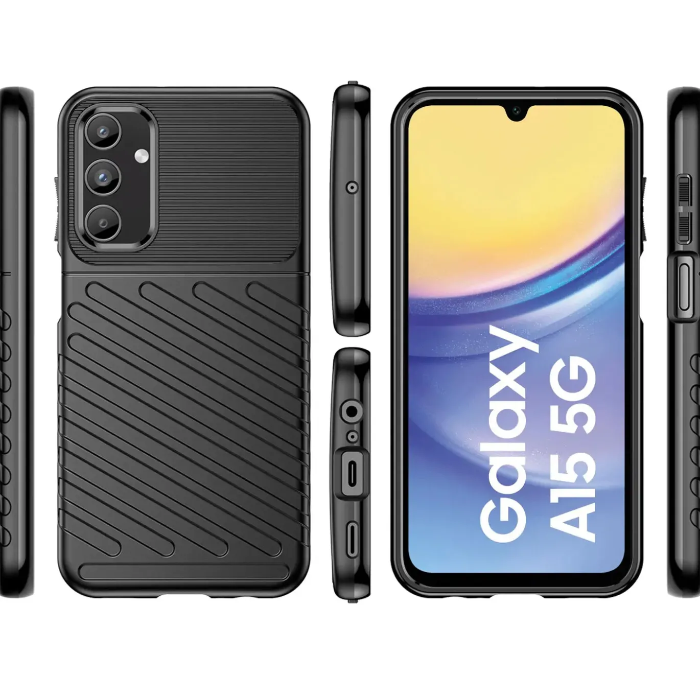 Samsung Galaxy A15 4G / 5G - Elegante Hülle stoßfest & stylisch