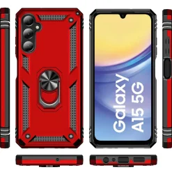 Samsung Galaxy A15 4G / 5G - Outdoor Hardcase mit Ringhalter