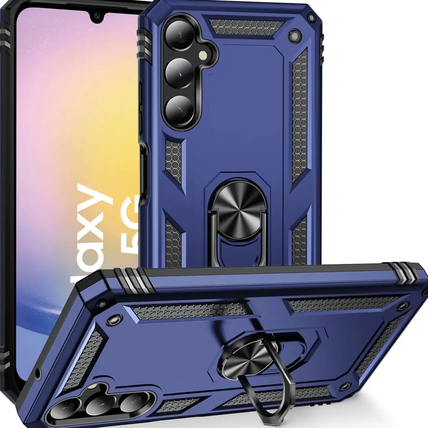 Samsung Galaxy A15 4G / 5G - Outdoor Hardcase mit Ringhalter