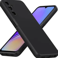 Samsung Galaxy A15 4G / 5G - Slim Silikon Backcover Schwarz