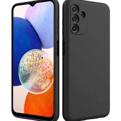 Samsung Galaxy A14 4G / 5G - Slim Silikon Backcover Schwarz
