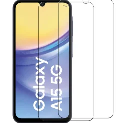 Samsung Galaxy A15 4G / 5G - 2x 9H Panzer Glasfolie, Displayfolie