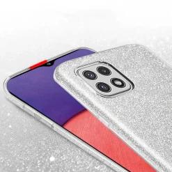 Samsung Galaxy A22 5G - Glitzer TPU Hülle