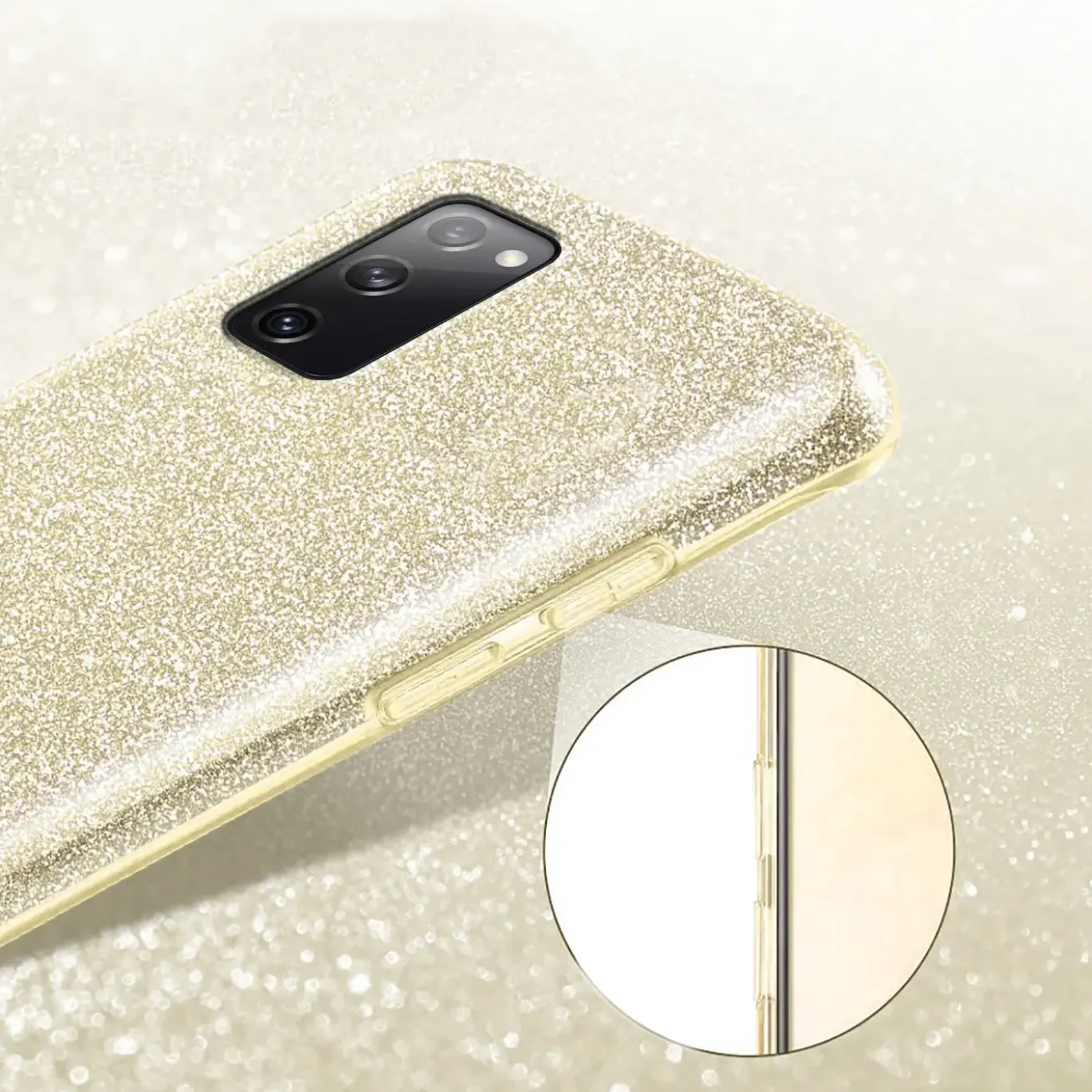 Samsung Galaxy A33 5G - Glitzer TPU Hülle