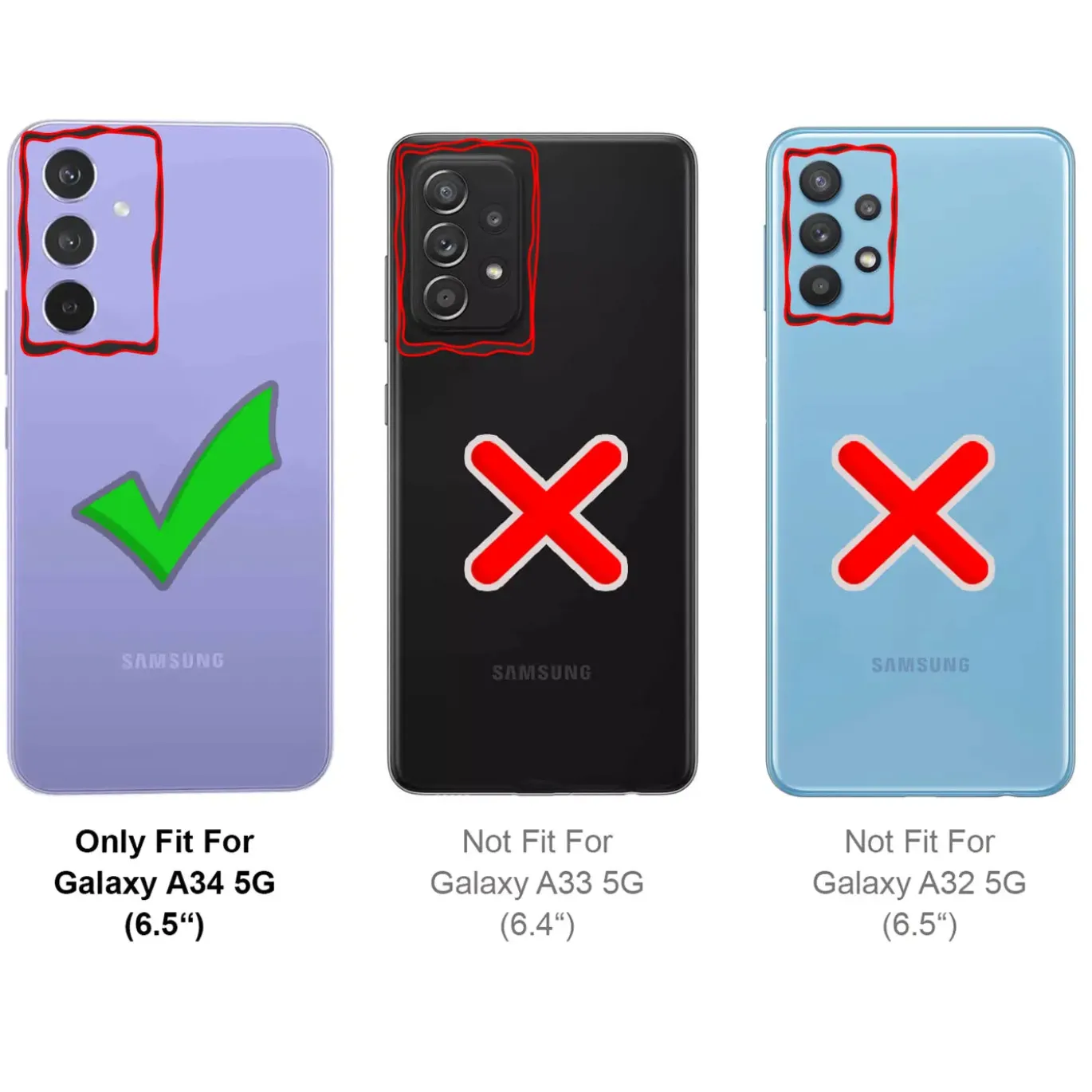 Samsung Galaxy A34 5G - Glitzer TPU Hülle