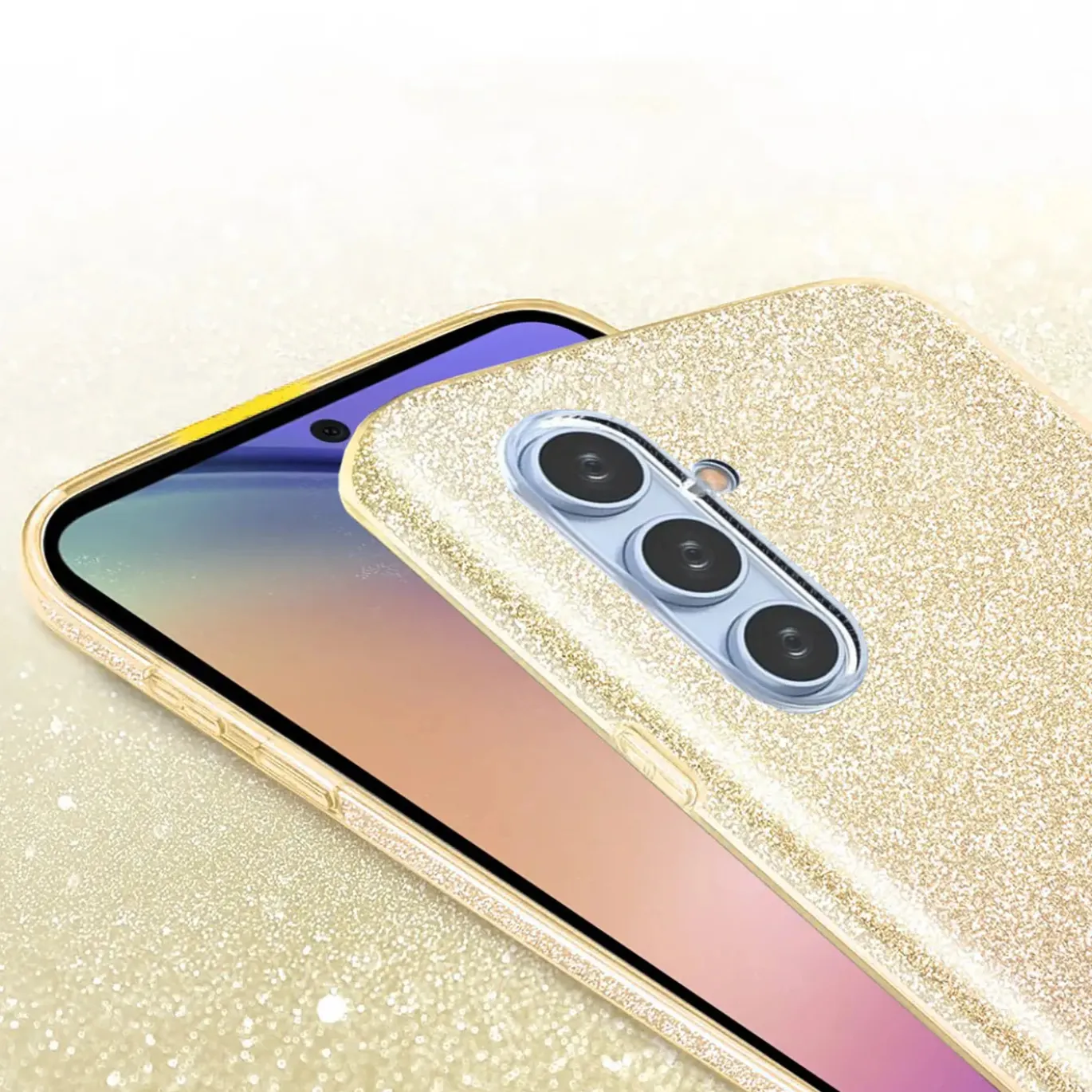 Samsung Galaxy A54 5G - Glitzer TPU Hülle