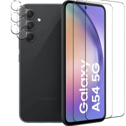 Samsung Galaxy A54 5G - 9H Displayschutzfolie 2x Display & Kamera