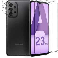 Samsung Galaxy A23 5G - 9H Displayschutzfolie 2x Display & Kamera