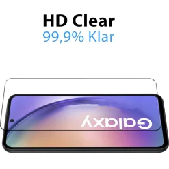 Samsung Galaxy A55 5G - 9H Displayschutzfolie 2x Display & Kamera
