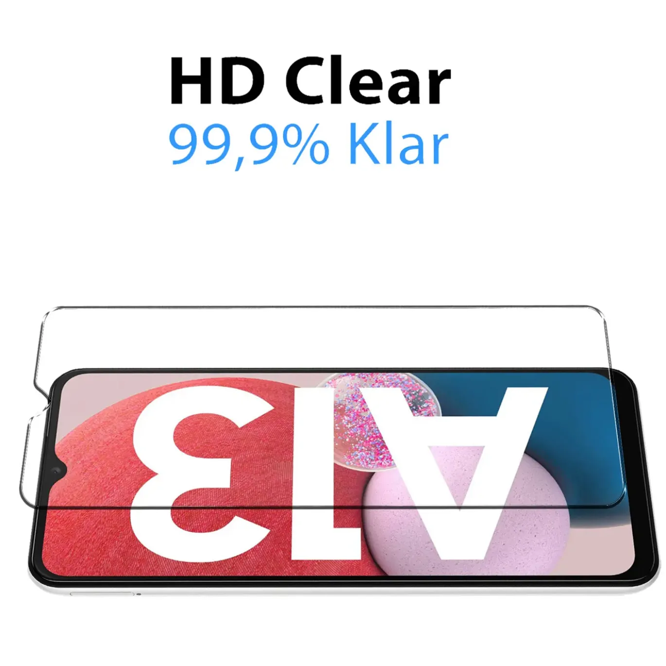 Samsung Galaxy A13 4G - 9H Displayschutzfolie 2x Display & Kamera