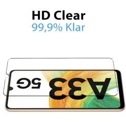 Samsung Galaxy A33 5G - 9H Displayschutzfolie 2x Display & Kamera
