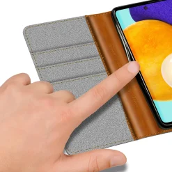 Samsung Galaxy A53 5G - Jeanslook Klapphülle mit Kartenfach