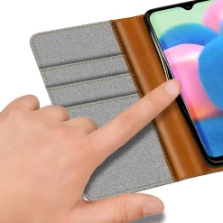 Samsung Galaxy A23 5G - Jeanslook Klapphülle mit Kartenfach