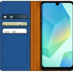 Samsung Galaxy A26 5G - Jeanslook Klapphülle mit Kartenfach