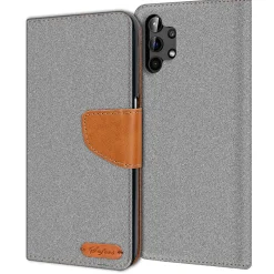 Samsung Galaxy A32 5G - Jeanslook Klapphülle mit Kartenfach