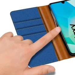Samsung Galaxy A16 5G - Jeanslook Klapphülle mit Kartenfach