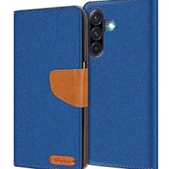 Samsung Galaxy A56 5G - Jeanslook Klapphülle mit Kartenfach