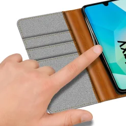Samsung Galaxy A17 5G - Jeanslook Klapphülle mit Kartenfach