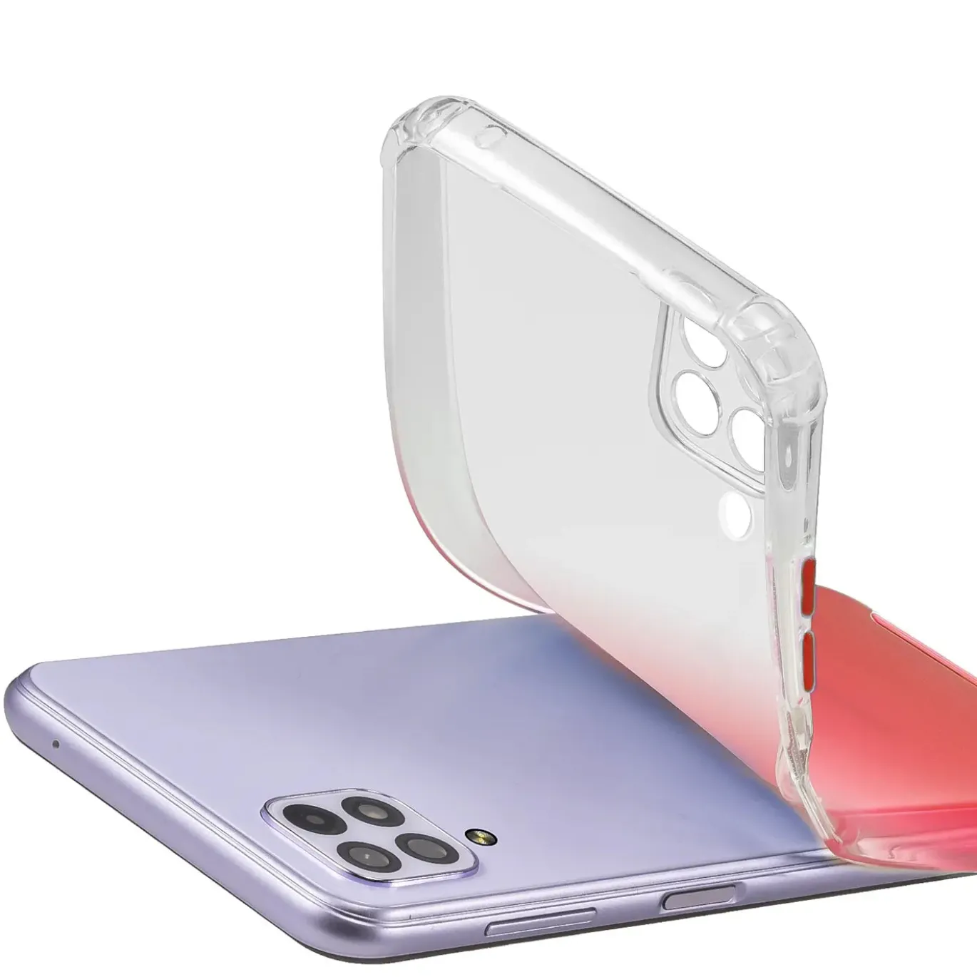 Samsung Galaxy A22 4G / M32 / M22 - Farbverlauf Hülle ultra dünn