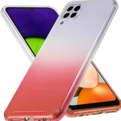 Samsung Galaxy A22 4G / M32 / M22 - Farbverlauf Hülle ultra dünn