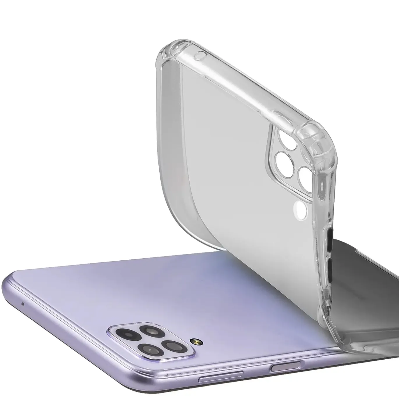 Samsung Galaxy A22 4G / M32 / M22 - Farbverlauf Hülle ultra dünn