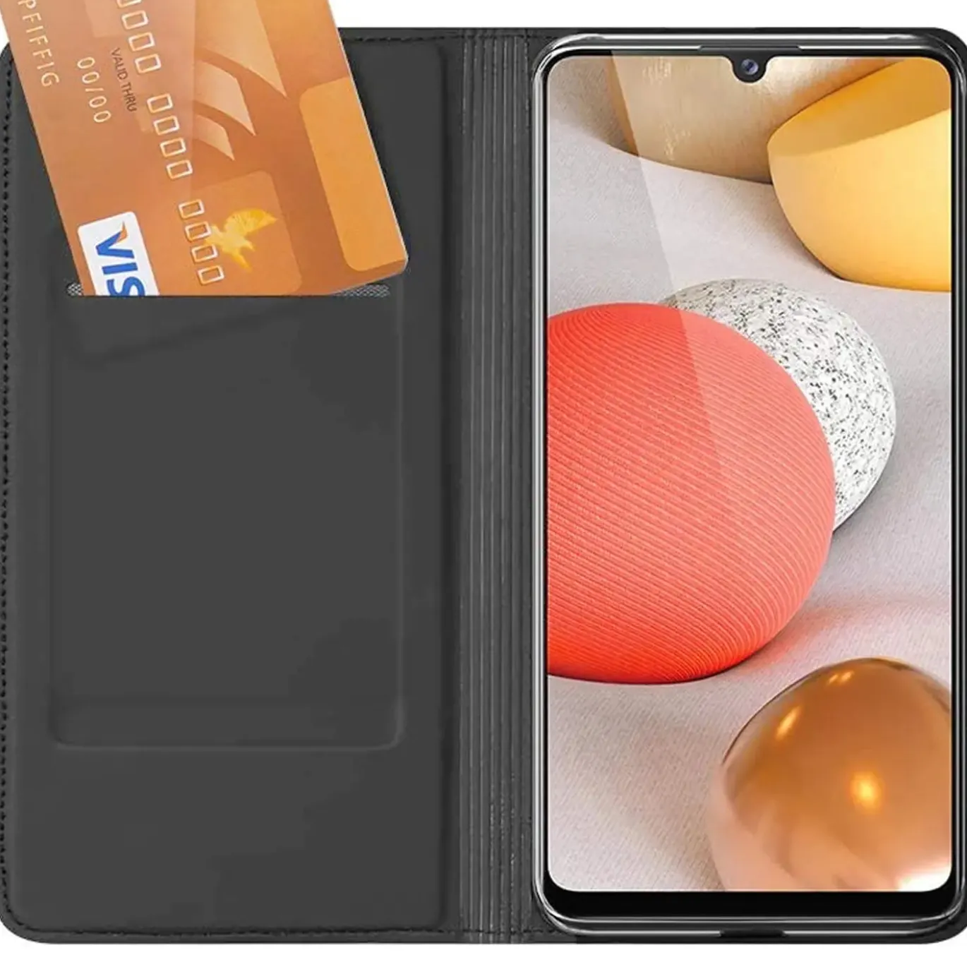 Samsung Galaxy A22 4G / M32 / M22 - Booklet Case mit Magnetverschluss