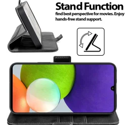 Samsung Galaxy A22 4G / M32 / M22 - Robuste Klapphülle mit RFID Block